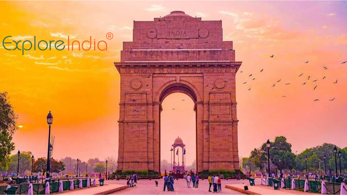 Image of India Gate, Delhi.