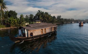 Image of Houseboat in Kettuvallam (Kerela Backwaters)